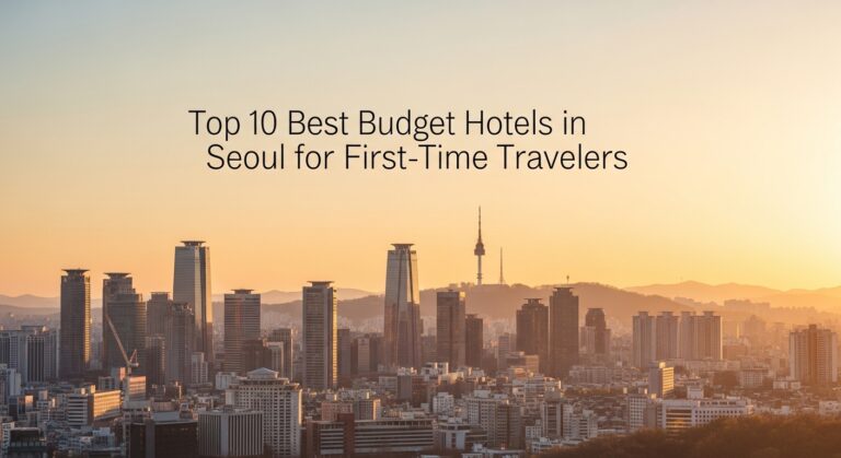 Top 10 Best Budget Hotels in Seoul for First-Time Travelers