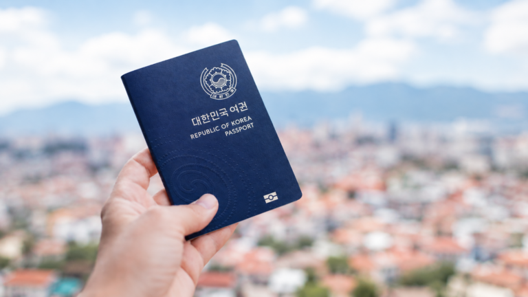 lost passport in Korea