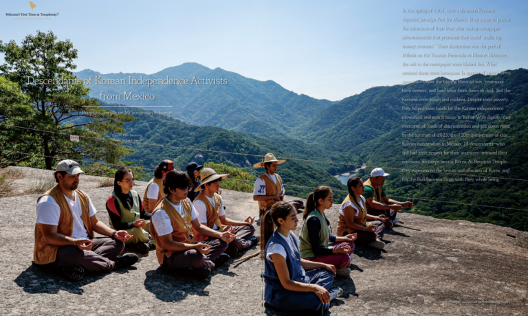 Korean Temple Stay Experience for Foreigner